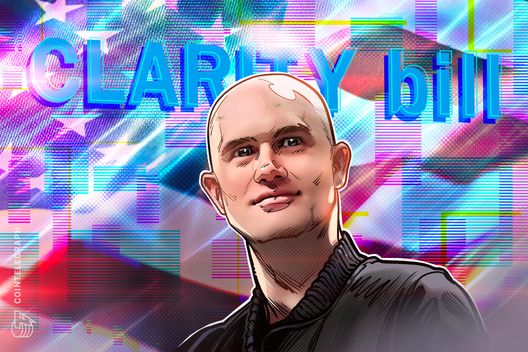 o-ceo-da-coinbase,-brian-armstrong,-apoia-o-clarity-act-antes-da-marcacao-de-quinta-feira