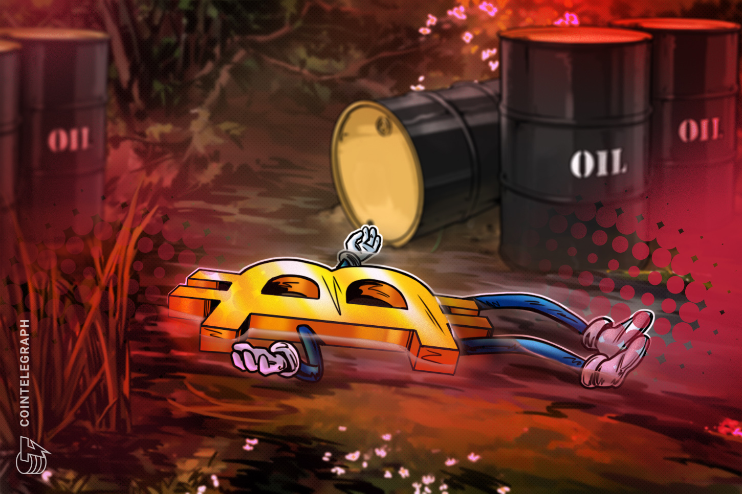bitcoin-cai-enquanto-colapso-do-cessar-fogo-no-ira-ve-petroleo-de-us$-75-em-ameacas-de-bloqueio-de-hormuz